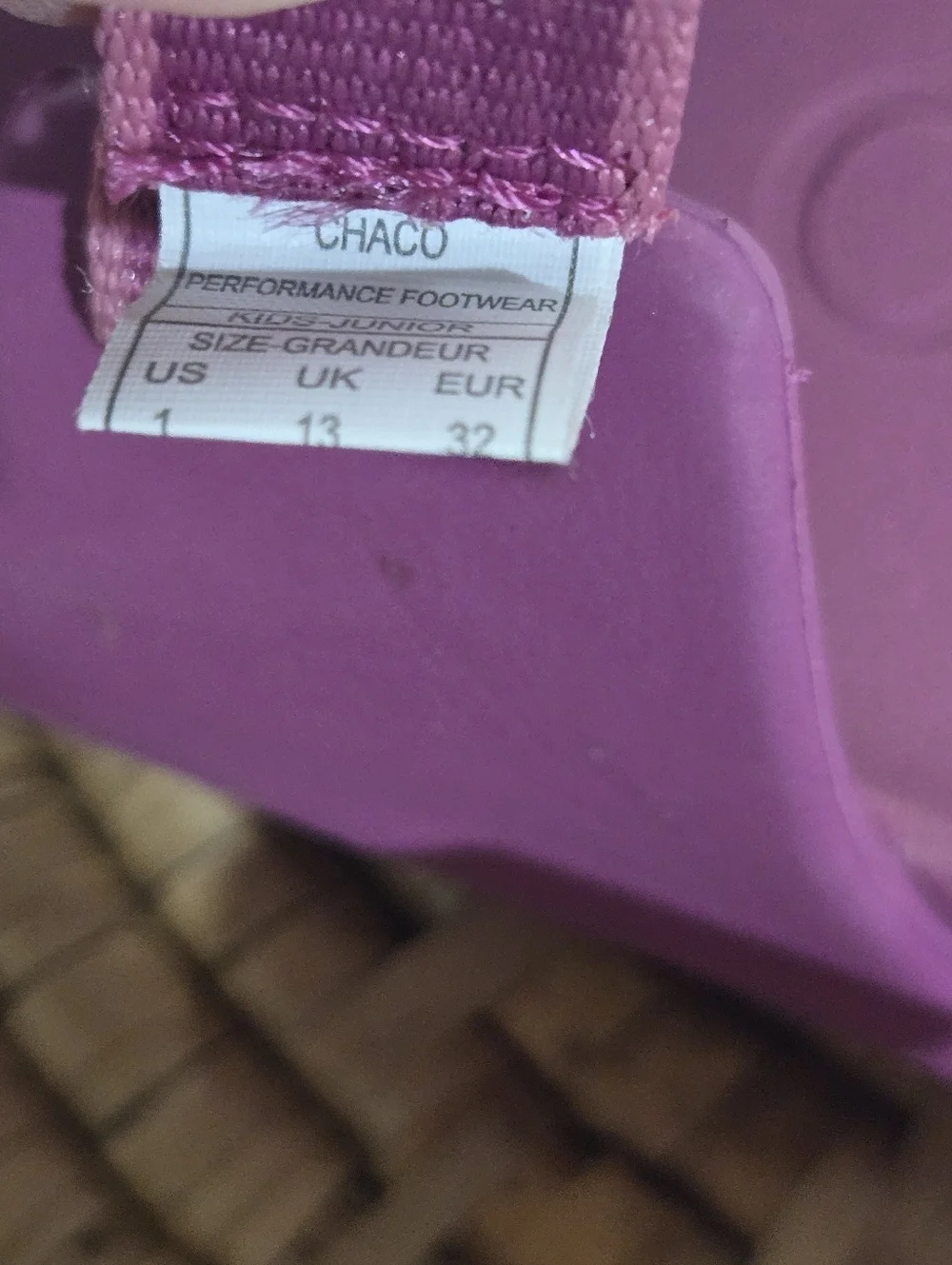 Chaco Pink Chillos Sandals